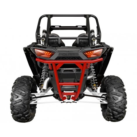 Polaris Rear Low Pro Bumper - Red # 2881589-293